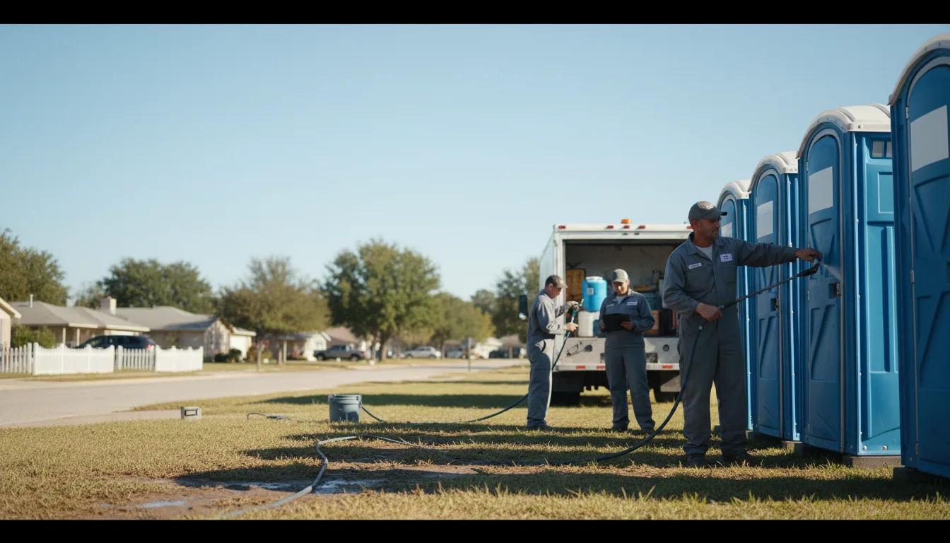Long-Term Portable Toilet Rental in Weyanoke, LA near me